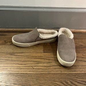 Toms Sunrise Faux Fur-lined Mule Slip On  Sneaker- Size 7